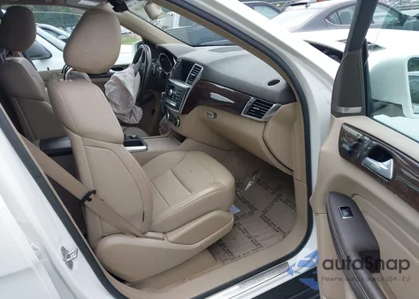 2015 Mercedes-Benz Ml 350 4Matic из США, поврежденный, VIN 4JGDA5HB3FA554844